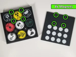 Counter Dials & Ability Tiles with Case